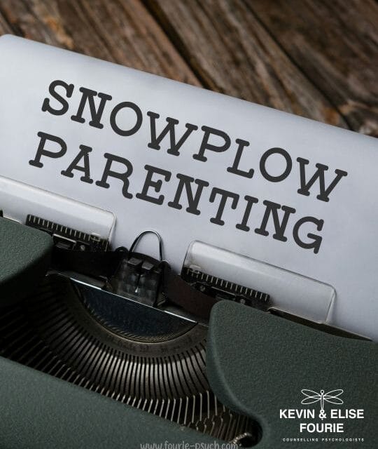 Snowplow Parenting